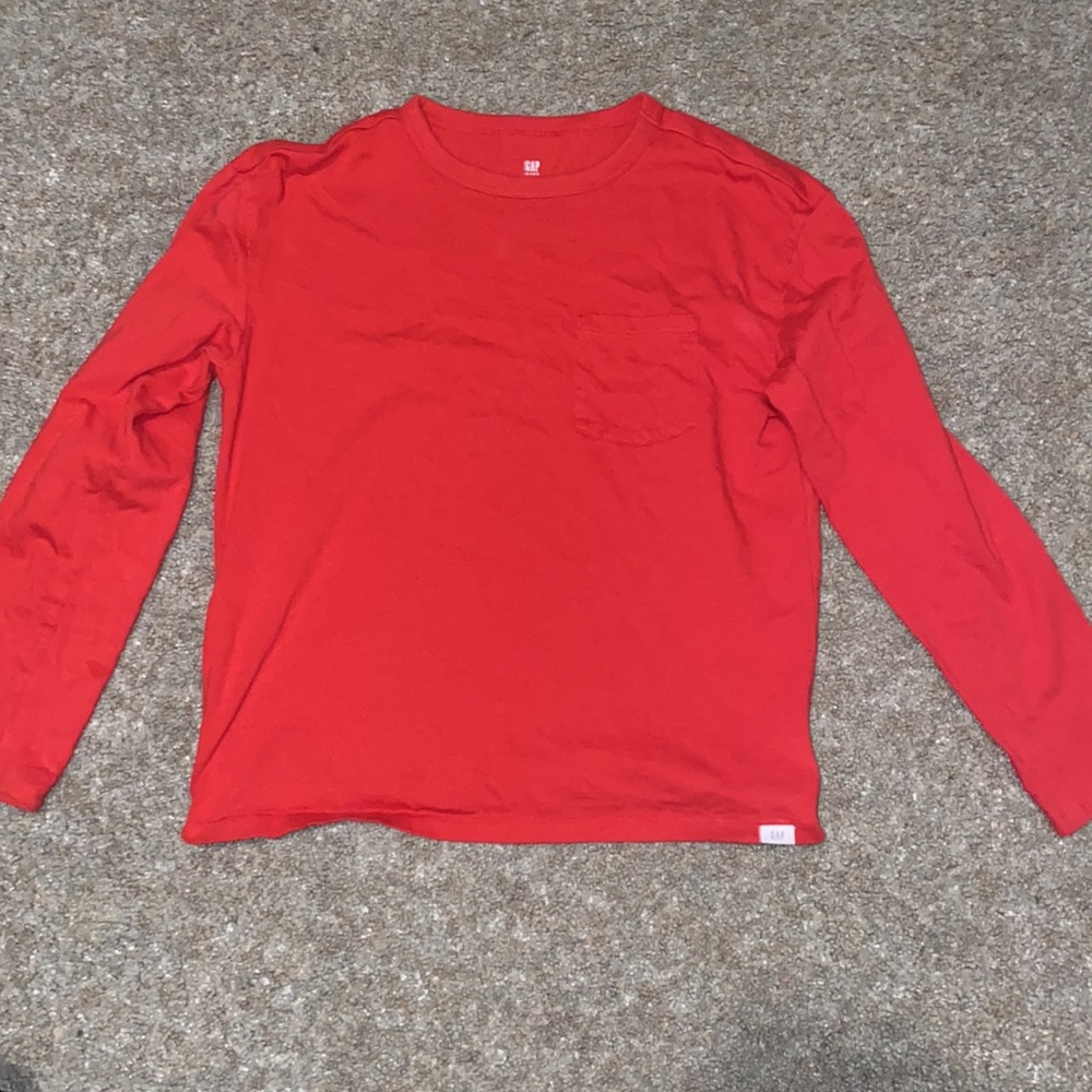 Lot of five EUC gap medium 8 long sleeve shirts - Picture 5 of 6
